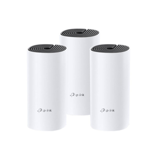 TP-Link Deco Mesh AC1900 WiFi System (Deco S4) – Up to 5,500 Sq.ft. Coverage, Replaces WiFi Router and Extender, Gigabit Ports, Works with Alexa, 3-pack